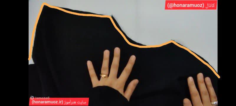 برش پشت-هنر اموز
