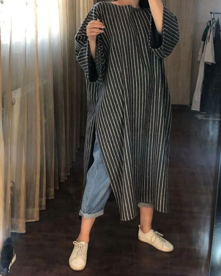 دوخت کفتان بدون الگو-هنرآموز