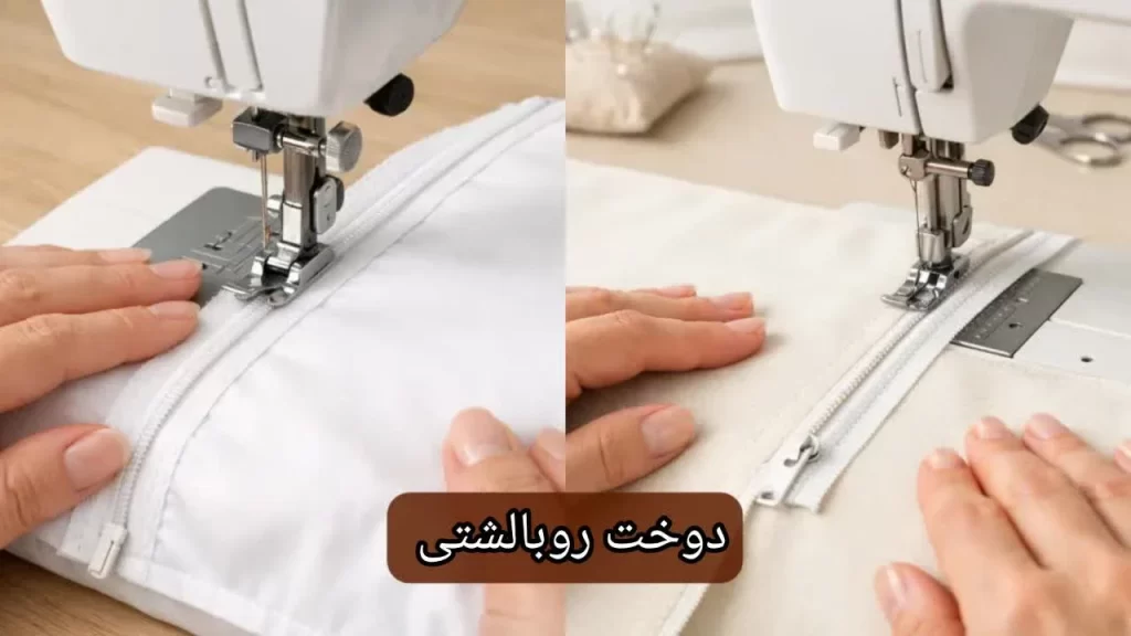 دوخت روبالشتی-هنرآموز