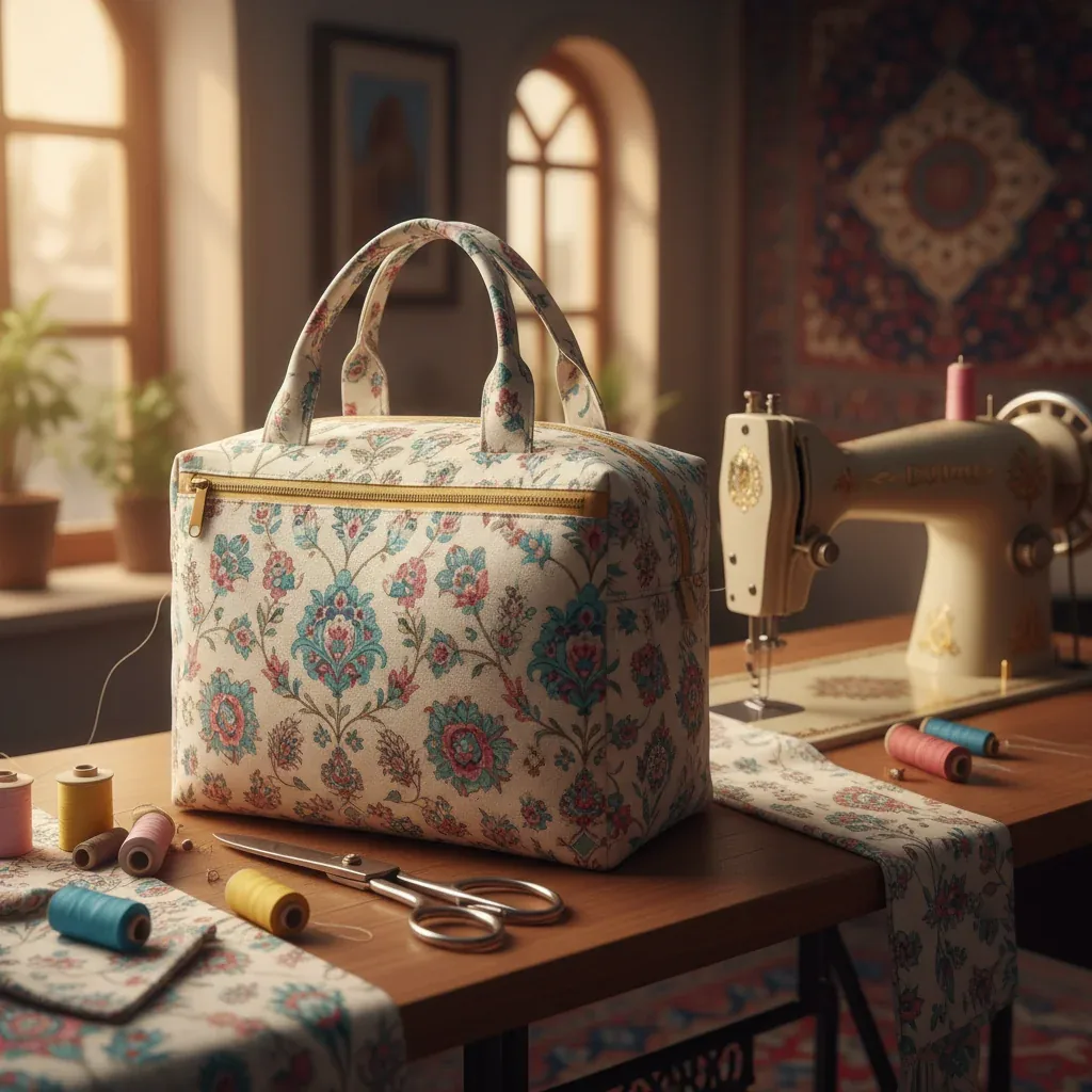 آموزش دوخت کیف چادر نماز جشن تکلیف- هنرآموز