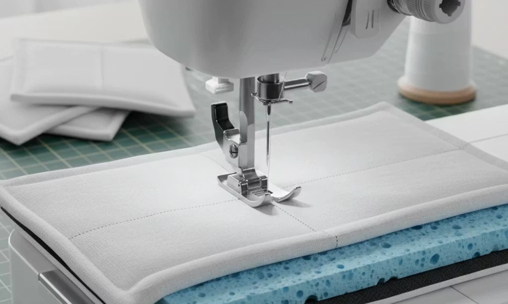 آموزش دوخت نمگیر با پشم_ شیشه-هنرآموز