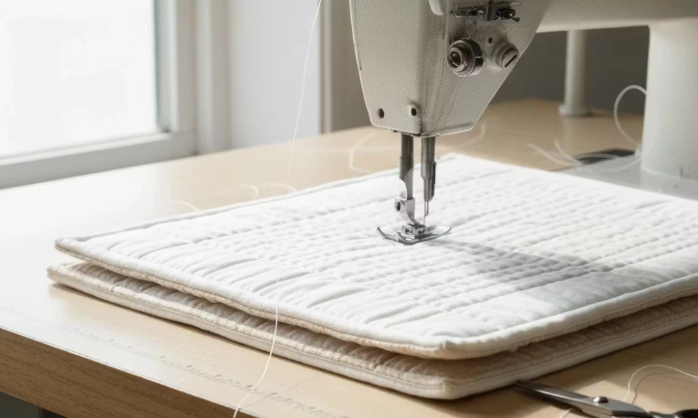 دوخت نمگیر بدون نوار اریب-هنرآموز