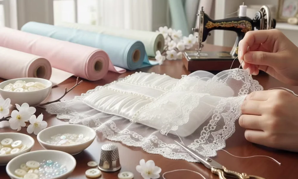 دوخت نمگیر عروس-هنرآموز