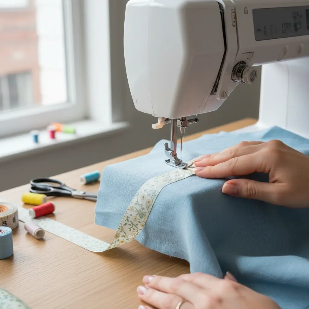 دوخت نوار اریب-هنرآموز