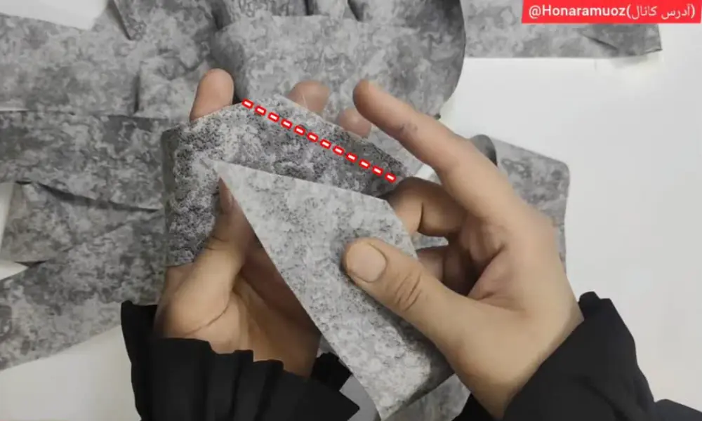 قرار دادن نوارها برای اتصال- هنرآموز