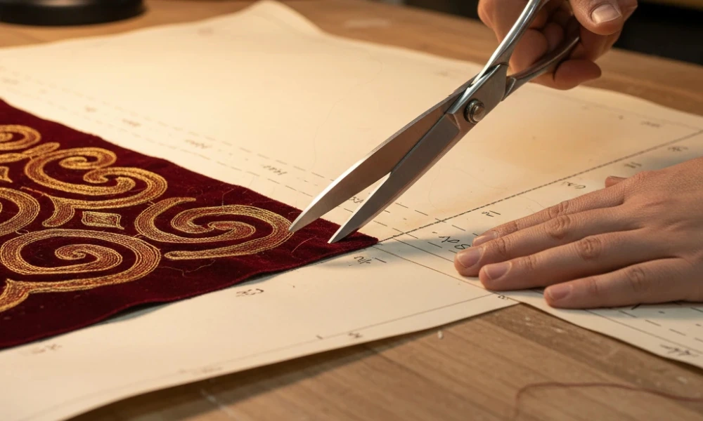 آموزش خیاطی برش لباس کردی-هنرآموز