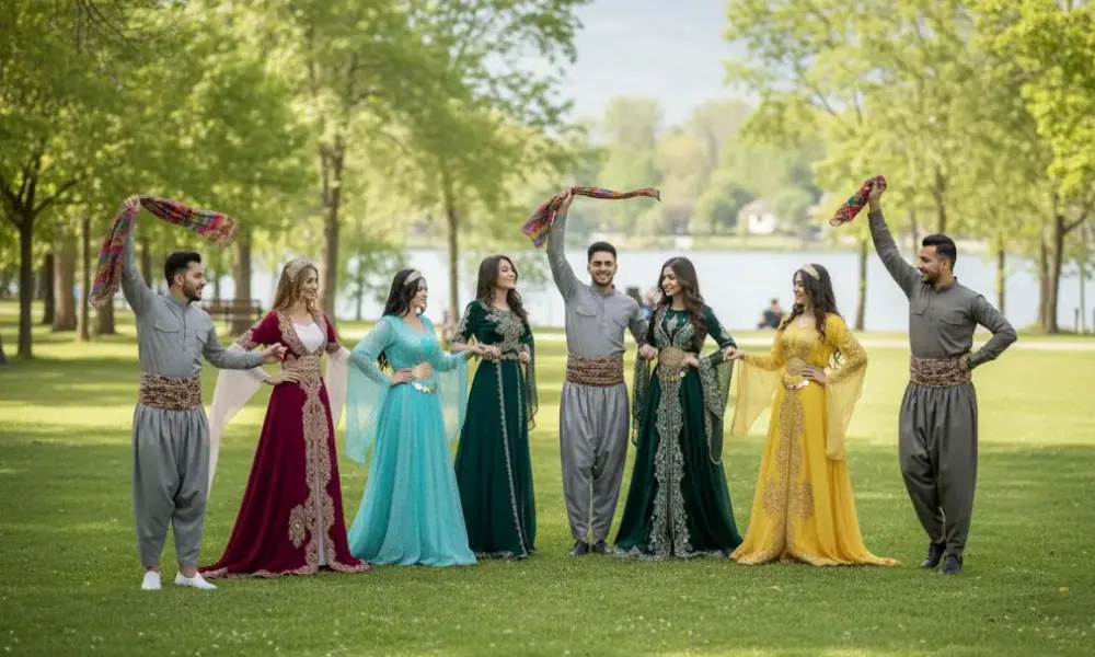 آموزش دوخت انواع مدل لباس کردی-هنرآموز