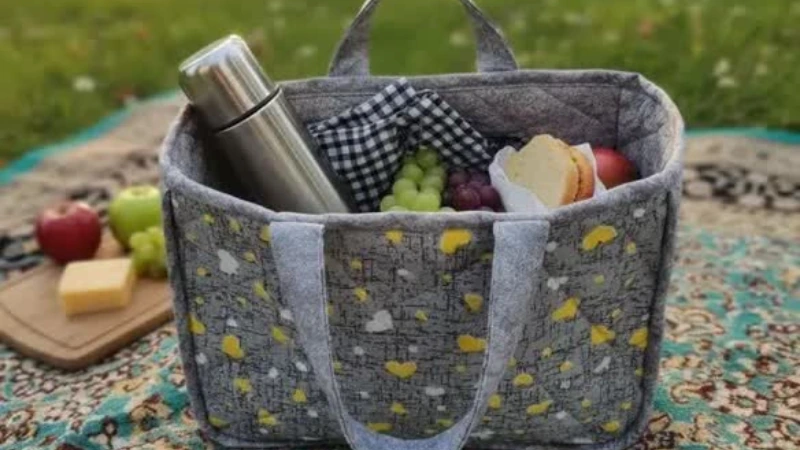 آموزش دوخت باکس پیکنیک-هنرآموز