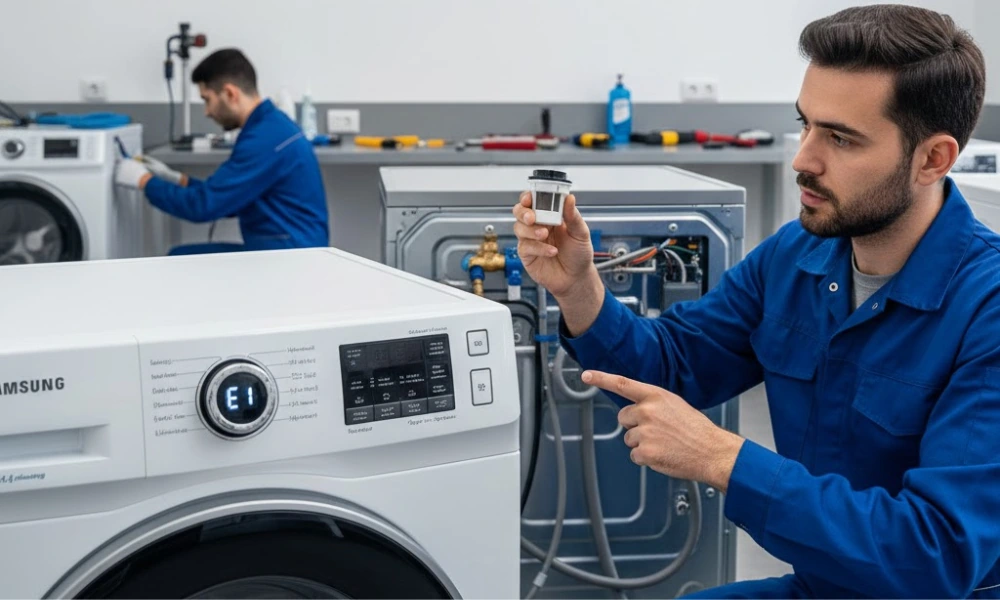 ارورهای رایج لباسشویی سامسونگ-هنرآموز