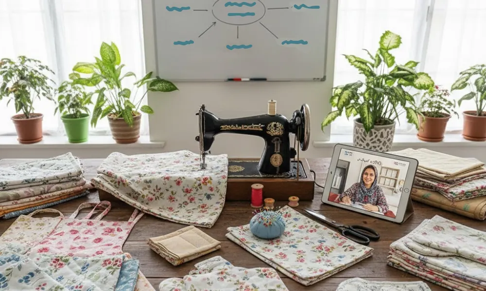 تهیه وسایل مورد نیاز برای خط تولید با 10 میلیون-هنرآموز