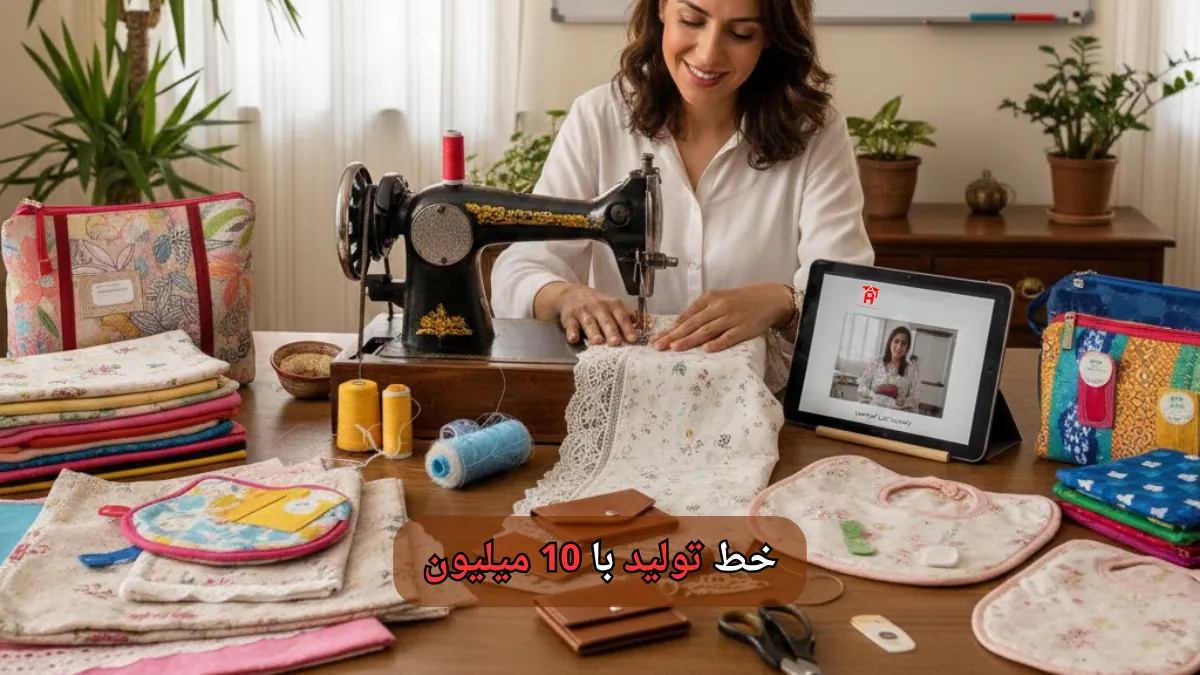 خط تولید با 10 میلیون -هنرآموز