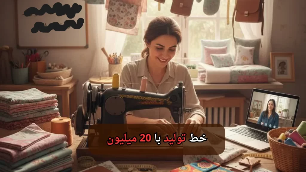 خط تولید با 20 میلیون-هنرآموز