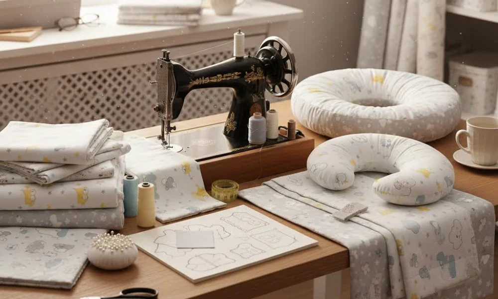 دوخت سیسمونی نوزاد-هنرآموز