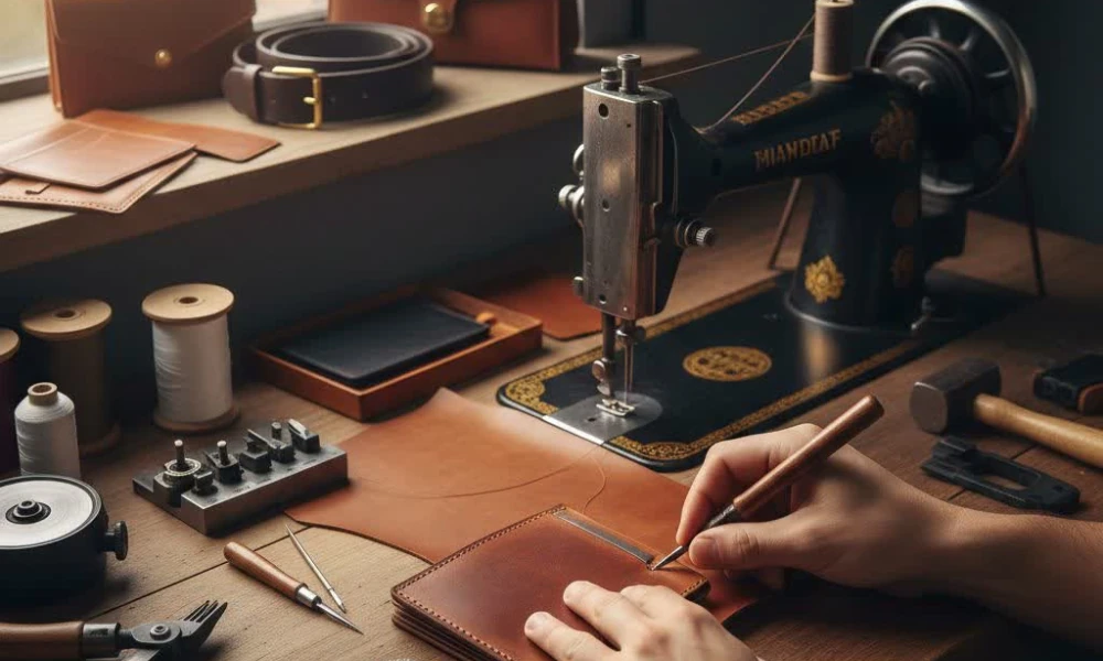 دوخت محصولات چرمی-هنرآموز