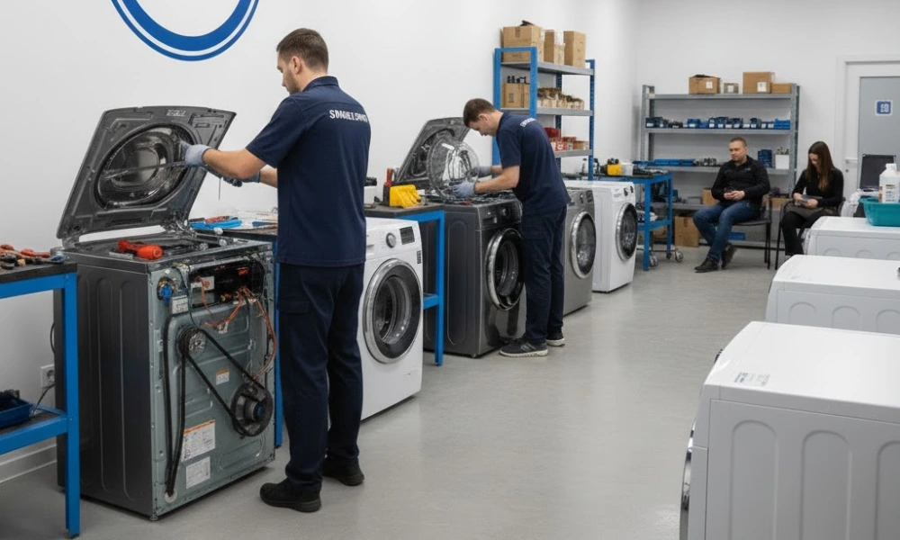 کدام شرکت برای تعمیرات ماشین لباسشویی سامسونگ معتبر است؟-هنرآموز