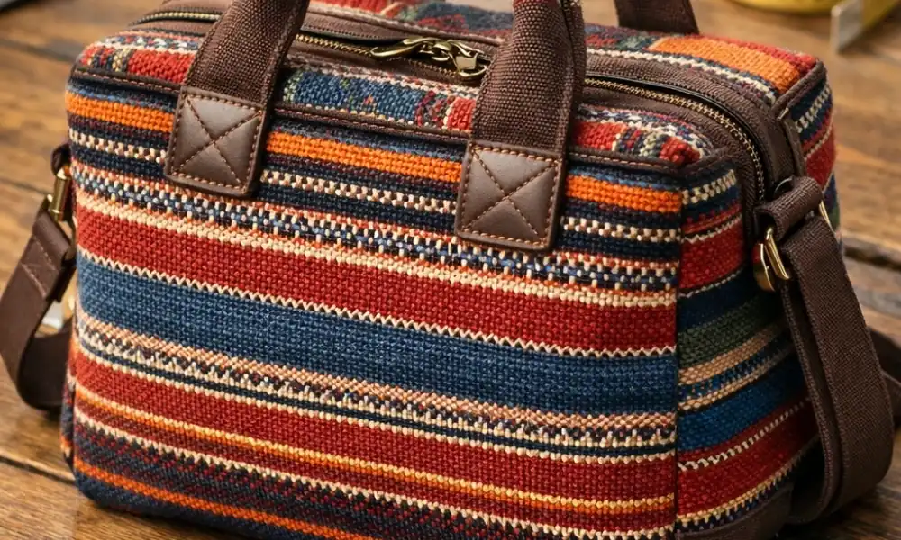 آموزش دوخت کیف با جاجیم- هنرآموز