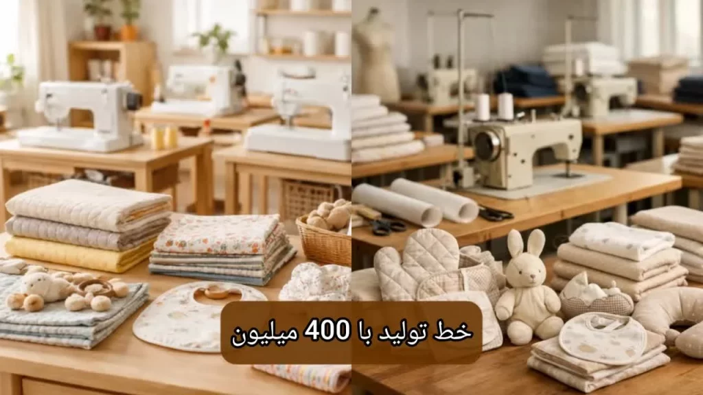خط تولید با 400 میلیون-هنرآموز