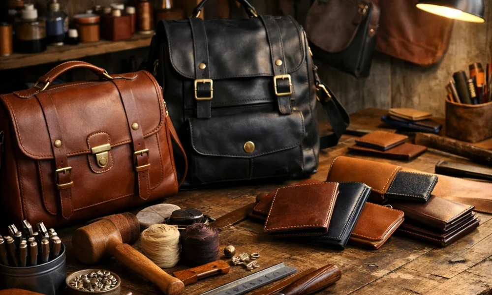 خط تولید دوخت محصولات چرمی-هنرآموز