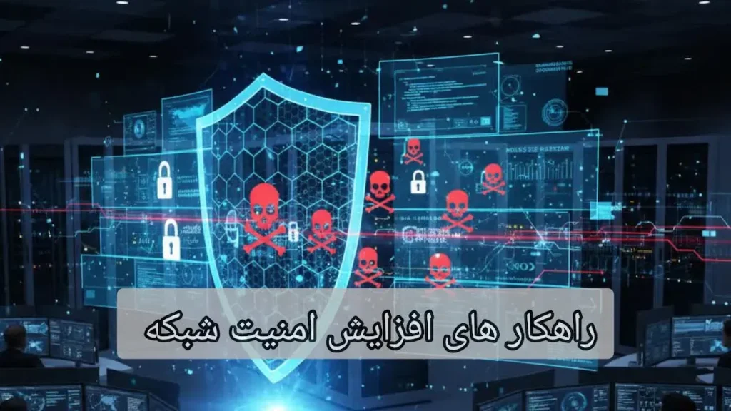 راهکارهای افزایش امنیت شبکه-هنرآموز