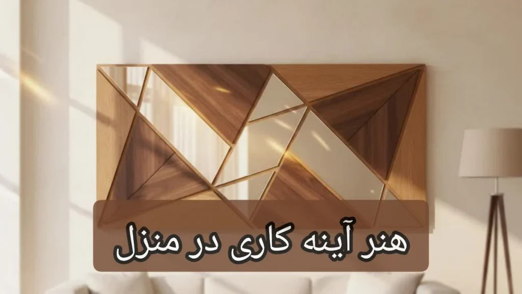 هنر آینه کاری در منزل-هنرآموز