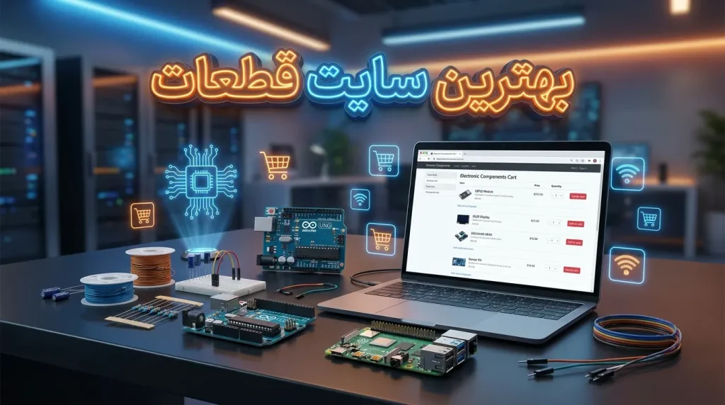بهترین سایت قطعات الکترونیکی-هنرآموز