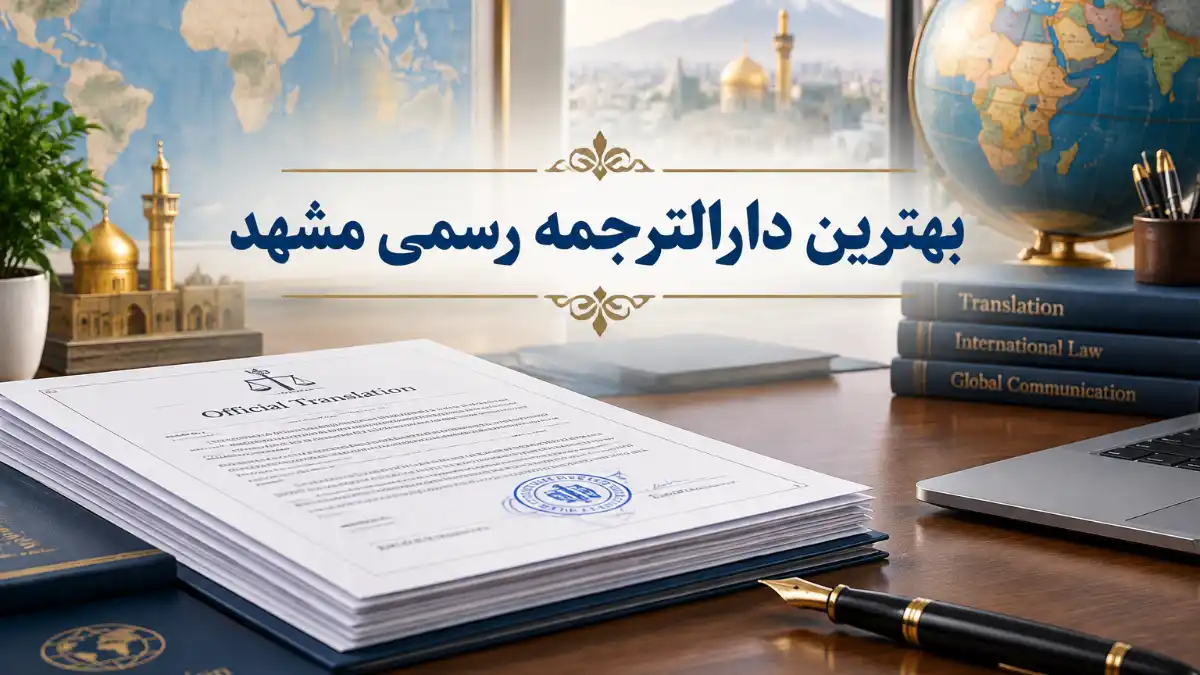 بهترین دارالترجمه رسمی مشهد -هنرآموز